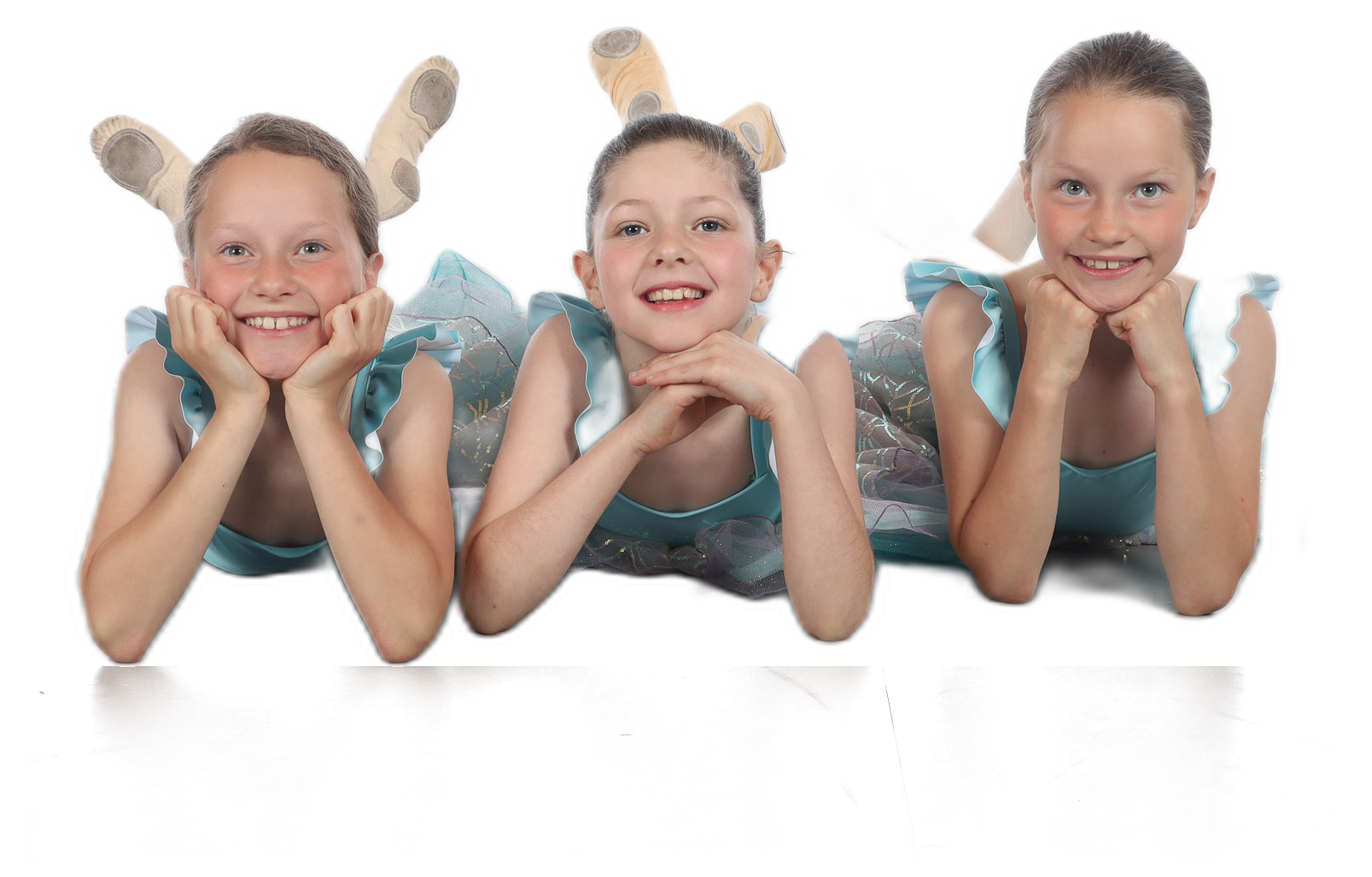 Cadance Academy dancers smiling together