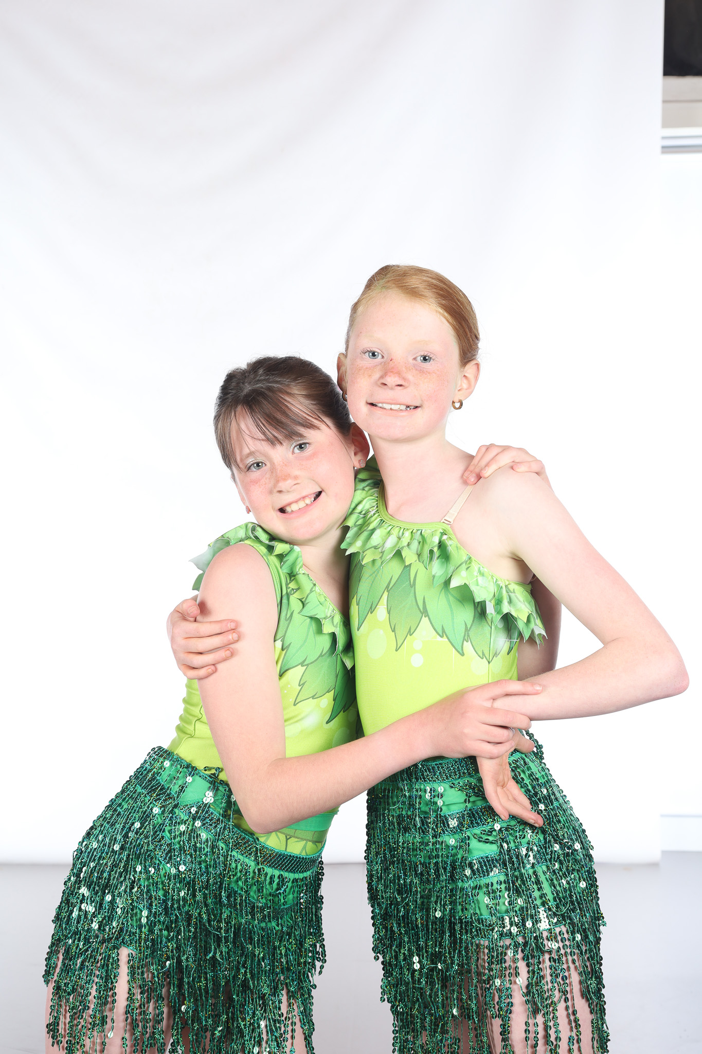 Cadance Academy Acro students