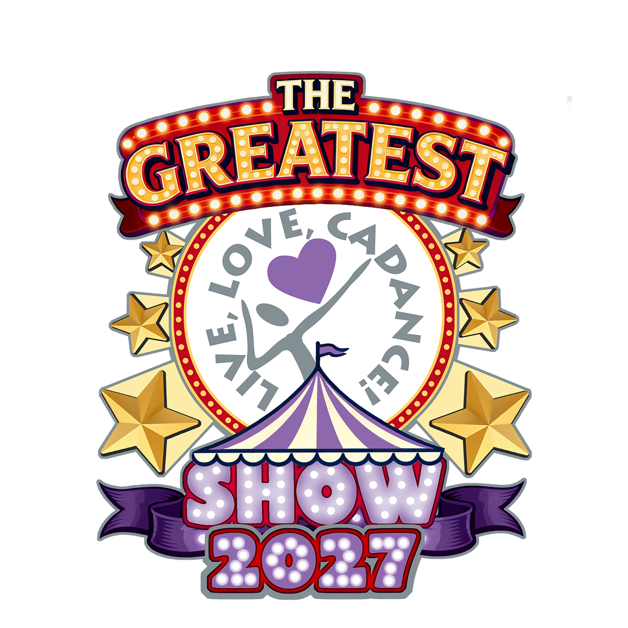 YES2027 The Greatest Cadance Show logo