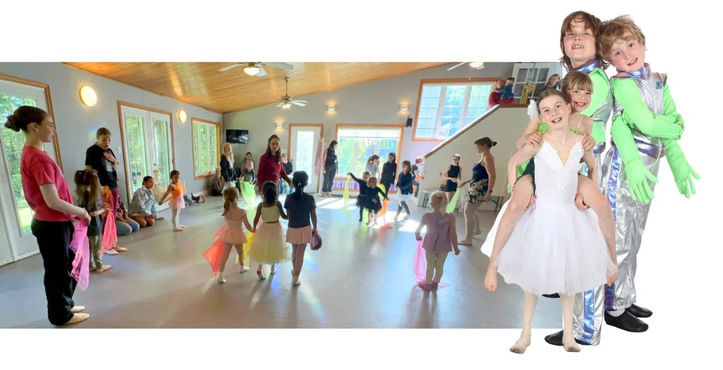 Studio moments from Dress-Up Weeks and Kealan's dance workshop